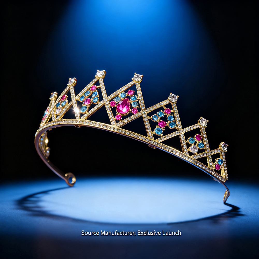 Princess Rhinestone Crown Head – Women'S Vintage Accessories recenzja i cena